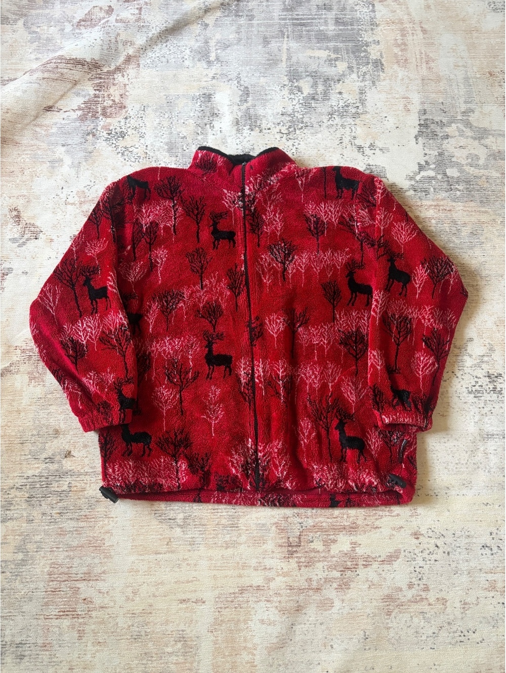 Coastlines Vintage fleece zip up